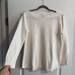 Loft boatneck sweater